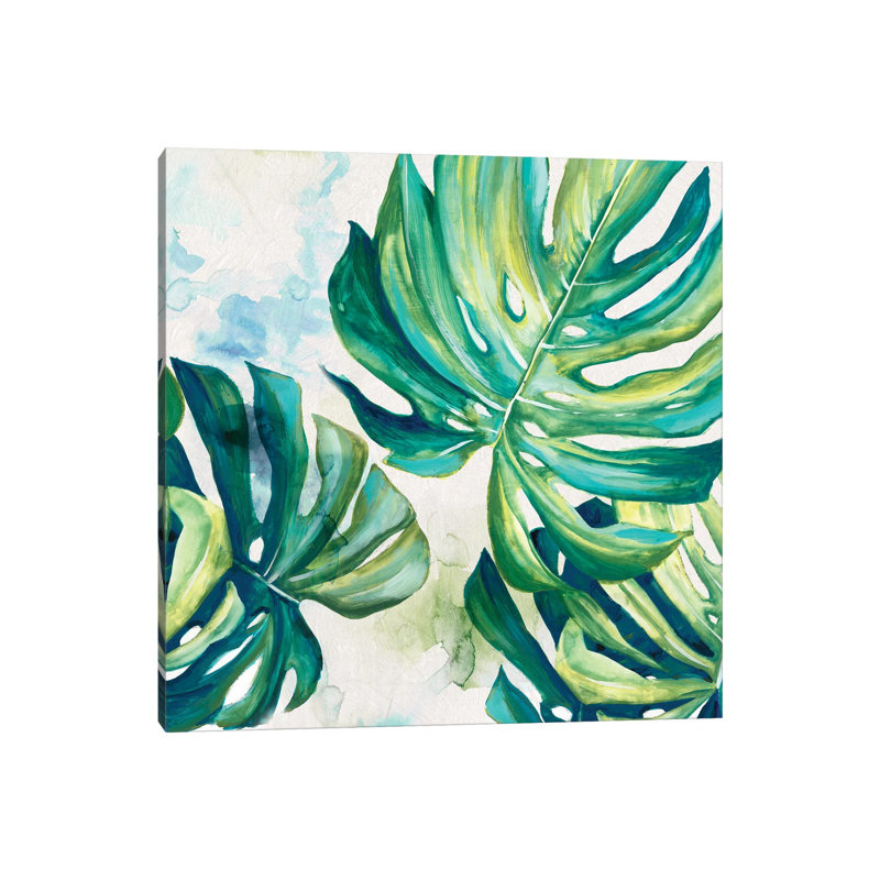 Summer Botanics II 1 Piece Wrapped Canvas Painting, 30.48 cm H x 30.48 cm W