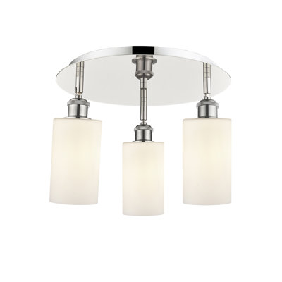 Ervine Glass Semi Flush Mount