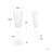 Origami 1 - Light Dimmable LED Crystal Wallchiere With 3-CCT Color Temperature Selectable Switch (3000K-3500K-4000K)-70546017