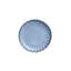 Sango Frill 12-Piece Casual Reactive Blue Dinnerware Set - Service For 4, Made Of Durable Stoneware