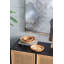 Bol décoratif en bois massif Arnedra - ensemble de 3
