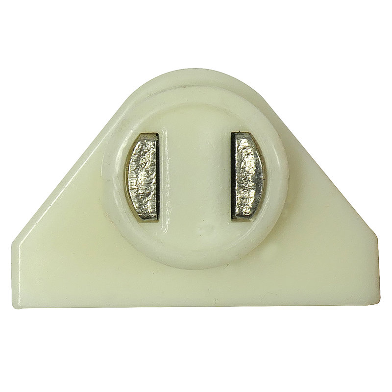 Loquet tactile simple, Blanc