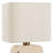  Tusk Travertine Accent Lamp