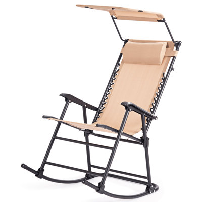 Banji Metal Outdoor Rocker Chair
