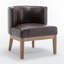 Fauteuil demi-tonneau rembourré Ezra-786368251