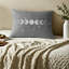Ensembles de literie en velours gris luxueux, polyester doux, élégance moderne pour chambre à coucher