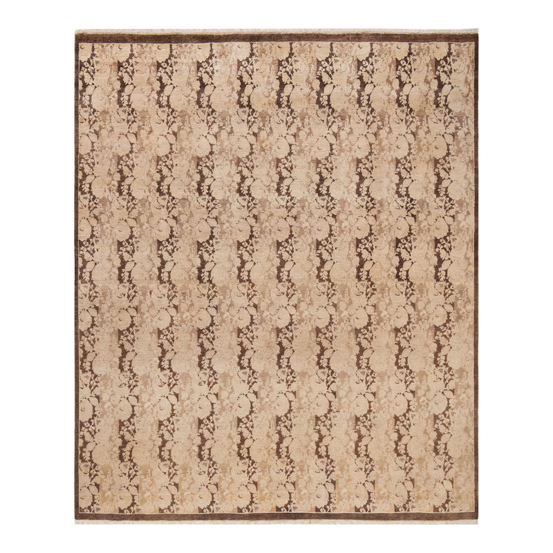Classic One-of-a-Kind 7' 10" X 8' 3" Hand Knotted Area Rug
