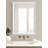 Kalla Beveled Vintage Rectangle Bathroom Mirror-131363305