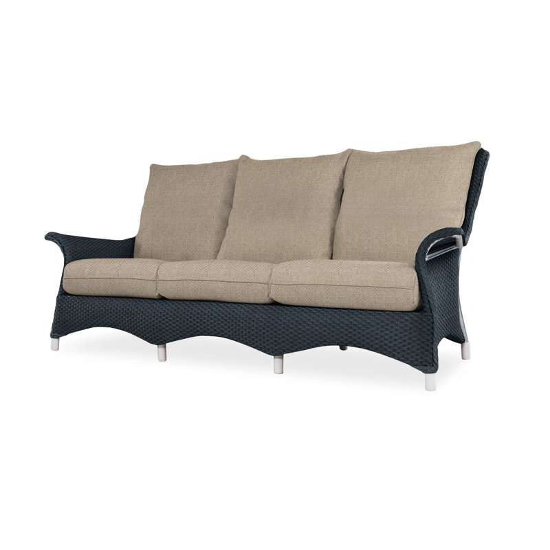 Mandalay Outdoor 3 - Seat, Ivory, Rumba Straw