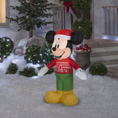 Mickey en chandail gonflable Disney