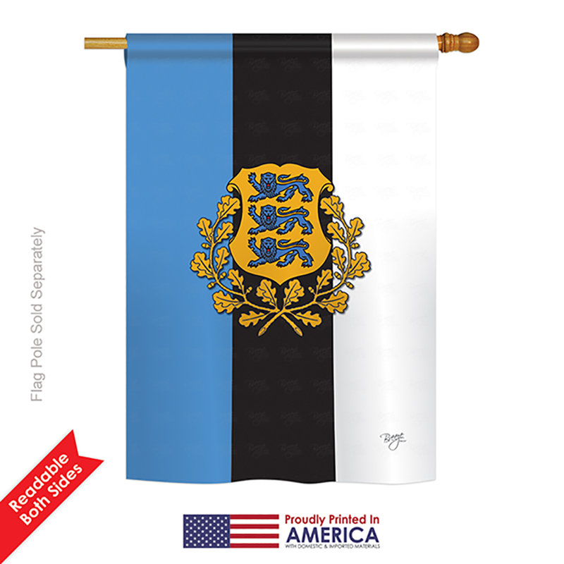 Double Sided Polyester, 40" H x 28" W