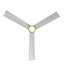 52" Smart Home Compatible 3 Blade Smart Ceiling Fan with Remote-1086577231-1097987510