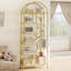 207.52cm H x 75.94cm W Steel Bookcase-790965825