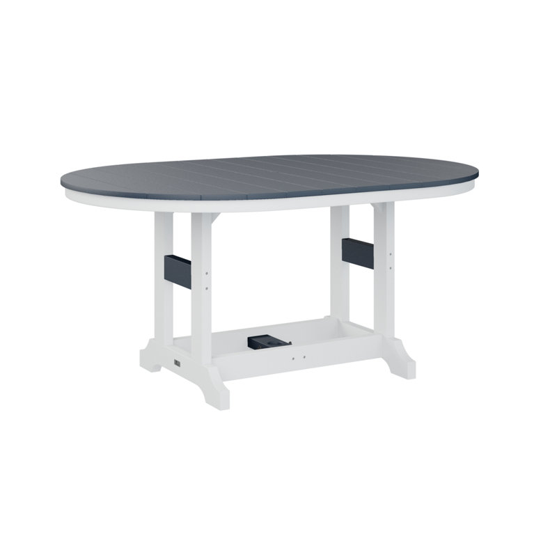 Table de bar Berlin Classic, Marine, H 39,5 po x l 44 po x P 64 po