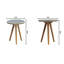Tabouret à trépied Bone Inlay