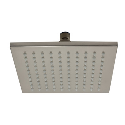 Rain Fixed Shower Head 1.8 GPM GPM with Temperature-based LED