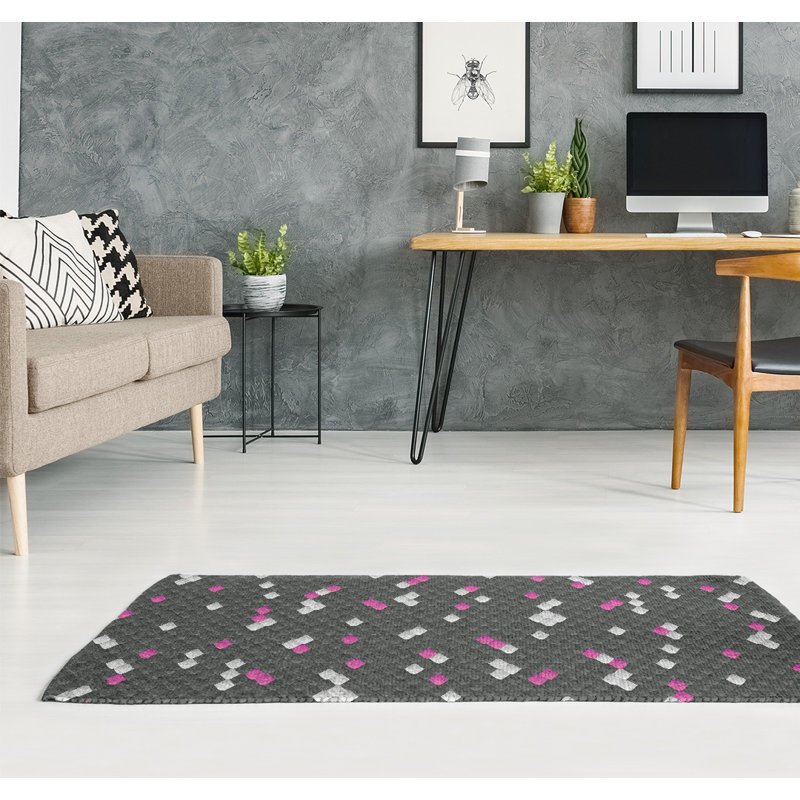 Tapis de zone noire en poly échelles, Rectangle 2 pi x 3 pi