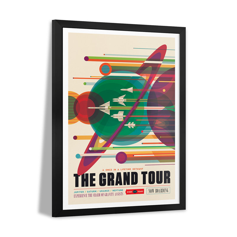 The Grand Tour Premium Framed Poster by NASA, 24" H x 16" W
