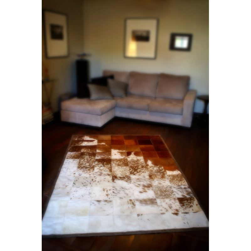 Gaucho Cowhide Area Rug, Rectangle 10' x 14'