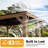 Supreme Premium Cedar Wood Hardtop Slop Roof Gazebo, Outdoor Pavilion Permanent Storage And Grill, Chat And Party Scenes-112027996