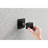 3/4" Adjustable Volume Control Valve - Matte Black Cast Metal Shower With Brass Handle For Master