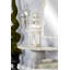 28'' Wood Tabletop Candle Lantern