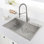 Tirana 33" L x 22" W Drop-In Kitchen Sink