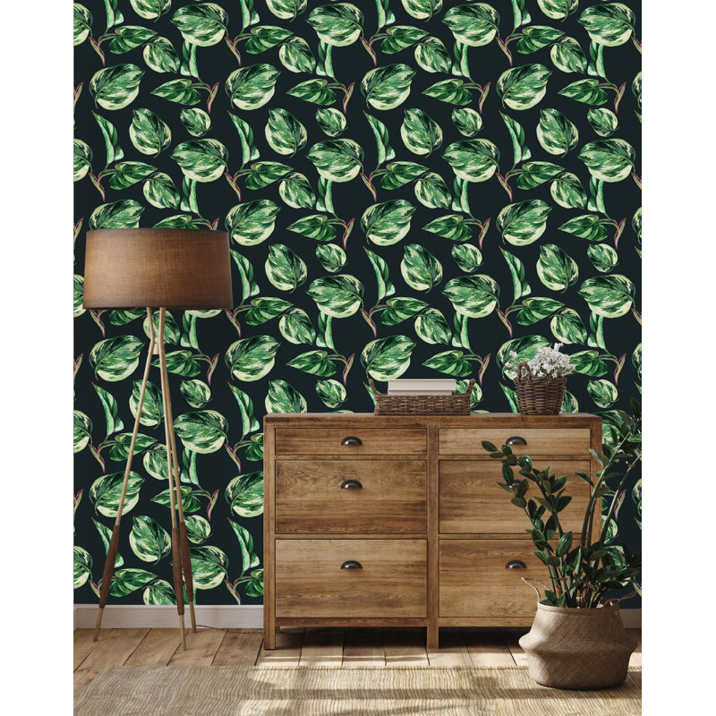Panneau de papier peint adhésif L 18,75 pi x l 25 po Barnish, L 25 po x L 225 po