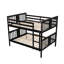 Lit superposé avec échelle pour chambre à coucher, mobilier de chambre d'amis-2097460504