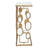 Nowling Mirror Console Table - 39.5" x 12" x 30.3" - Gold