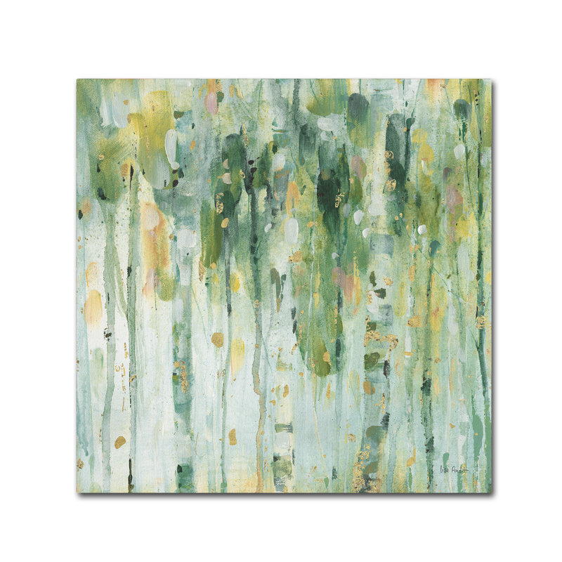 «The Forest II» par Lisa Audit - impression sur toile tendue, H 18 po x l 18 po x P 2 po