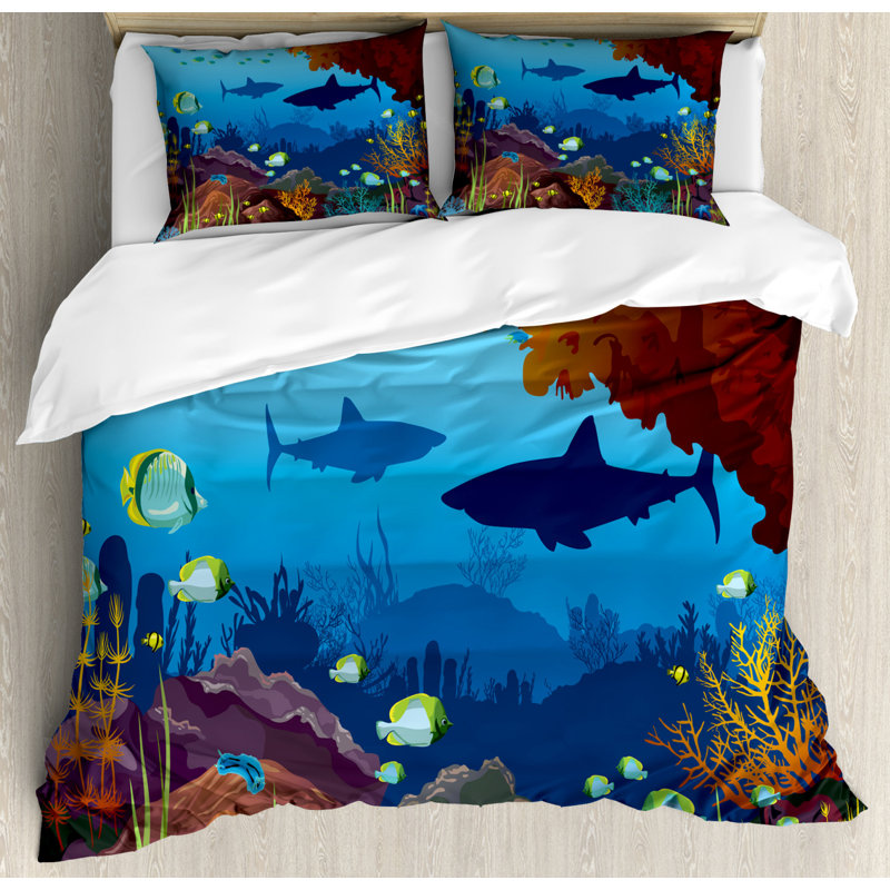 Alexandro 260 TC Duvet Cover Set, Kingsize - 2 Standard Pillowcases