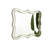 24'' Fleuron Wave-Shape PU Light Luxury Mirror