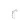 AquaRain 8-in Rain Showerhead Shower System with Adjustable Slide Bar and Multi-function Handshower