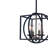 Nevels 4-Light Dimmable Geometric Chandelier-951024913-983693472-983693473