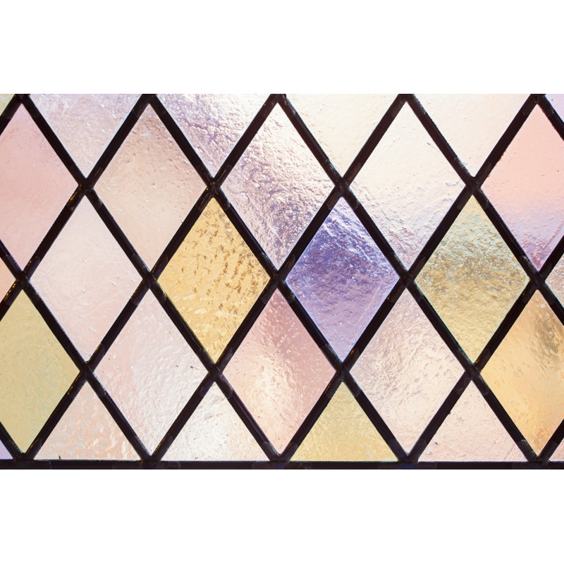 Stained Glass by Voyagerix - Wrapped Canvas Print, 20cm H x 30cm W