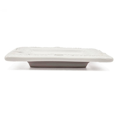 S/8  5.5” x 5.5” Square White Porcelain Samll Plates 