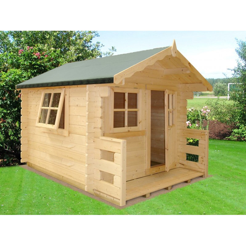 Faith Mini Log Cabin Playhouse, Yes