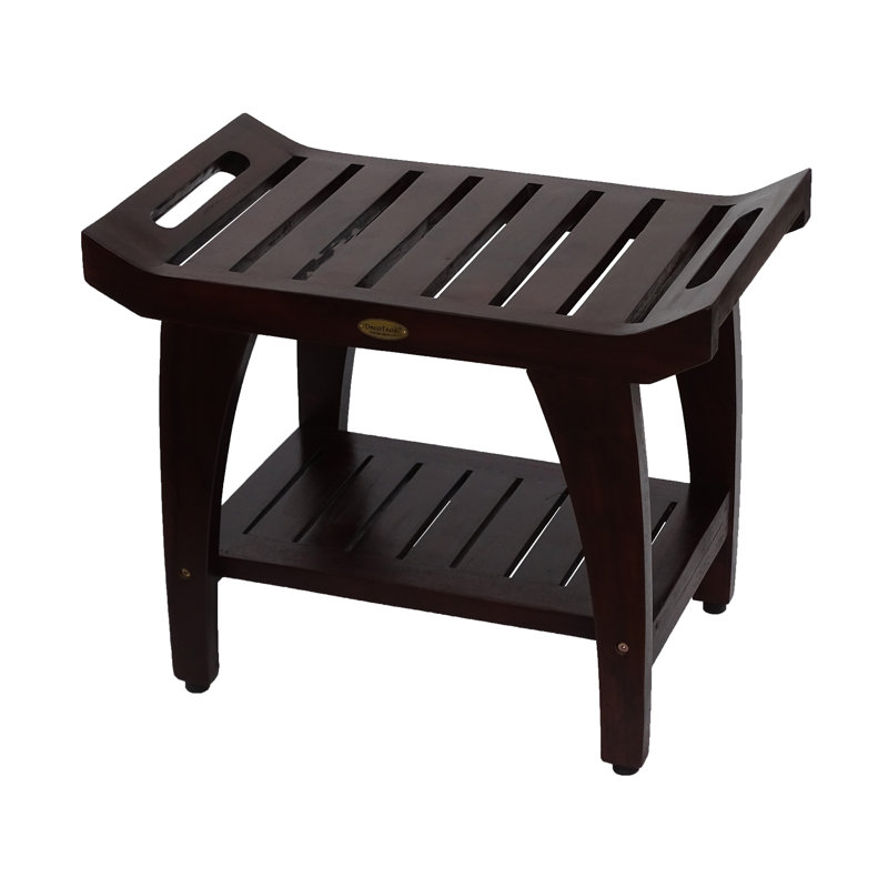 Tranquility 24'' W Teak Shower Bench