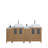  72" Double Bathroom Vanity Set with Mirror-106870175