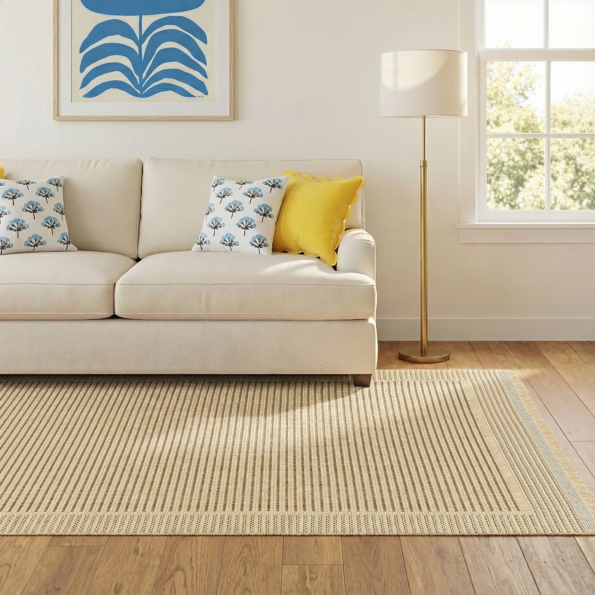 Abbie Rug, Rectangle 5'3" x 7'