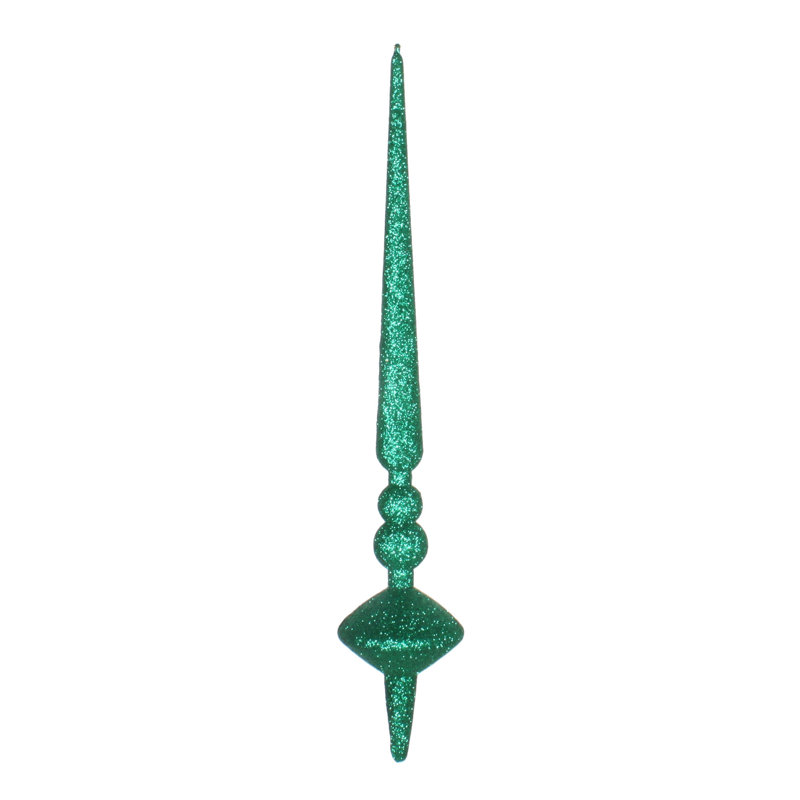 Ornement en forme de fleur de coupole 12 po, Paillettes écume de mer