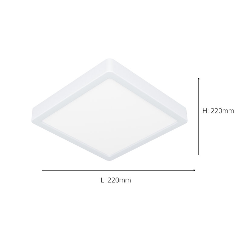 Plastic Flush Mount