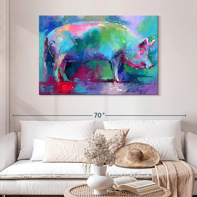 Brampt Pig II, 32" H x 48" W