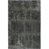 Rapture Gray/Black Geometric Luxury Area Rug