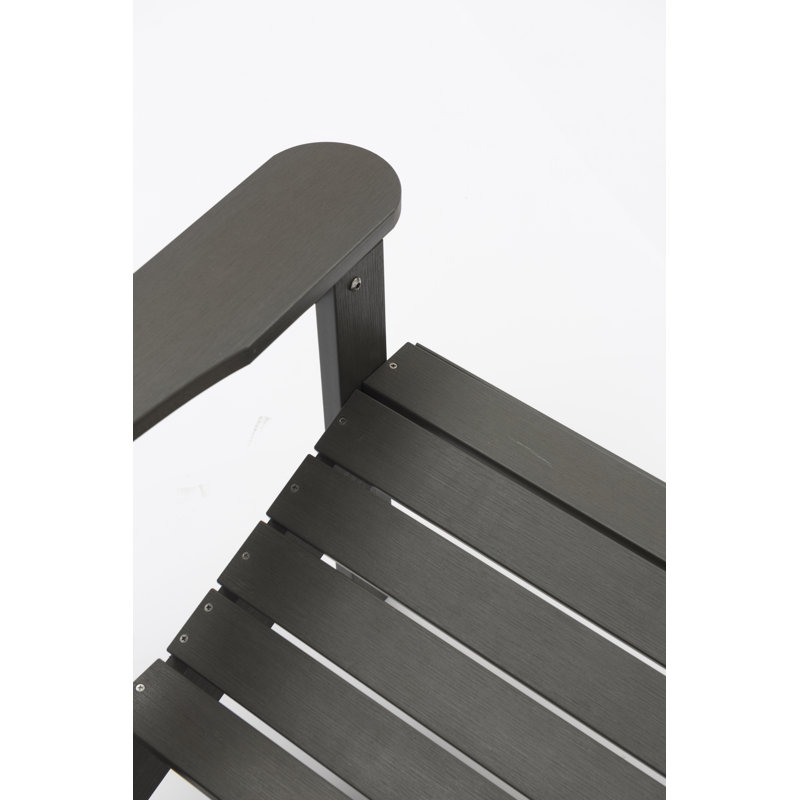 Panora Outdoor Adirondack Chair, Gray