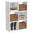 9-Cube Bookcase, Decorative Storage Shelf-613509738-613509737