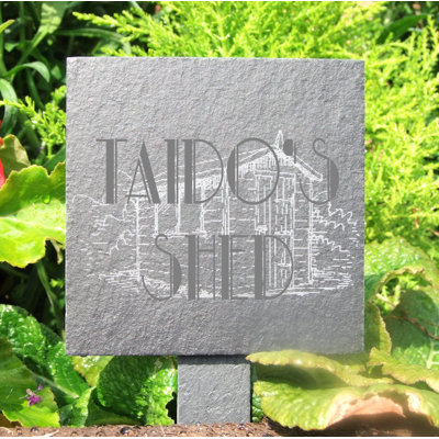Lipan Stone Plants & Flowers Garden Sign