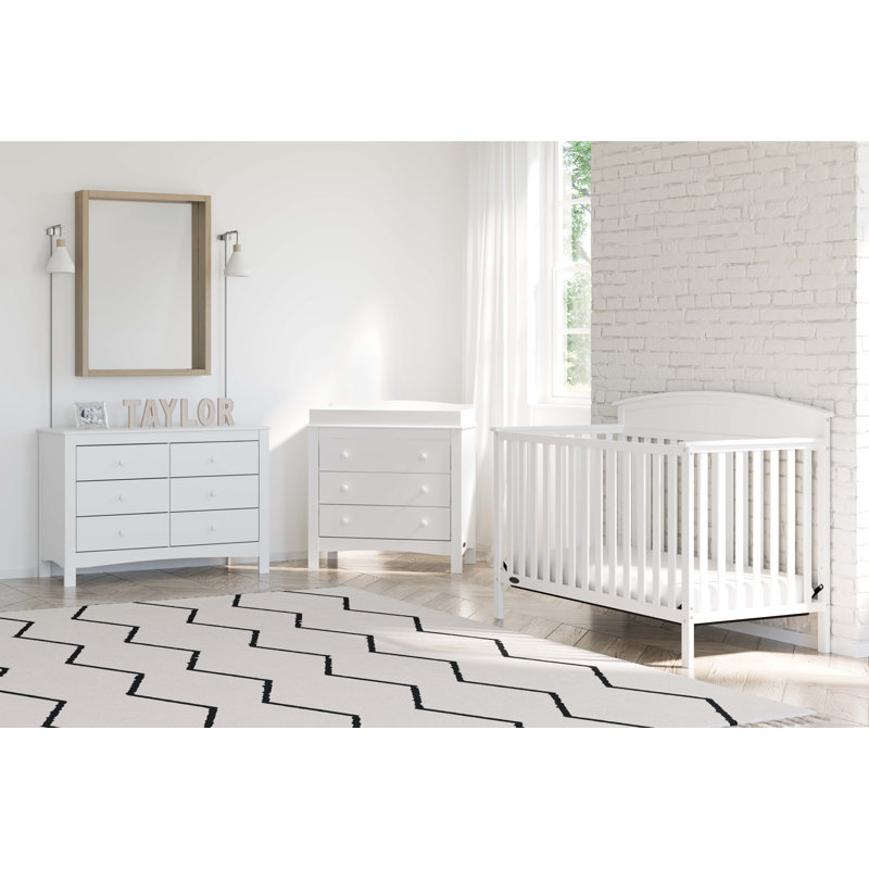 Ensemble de chambre de bébé standard convertible 2 pièces Benton, Espresso