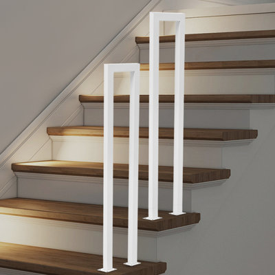 U-Shaped Handrail For Indoor Stairs